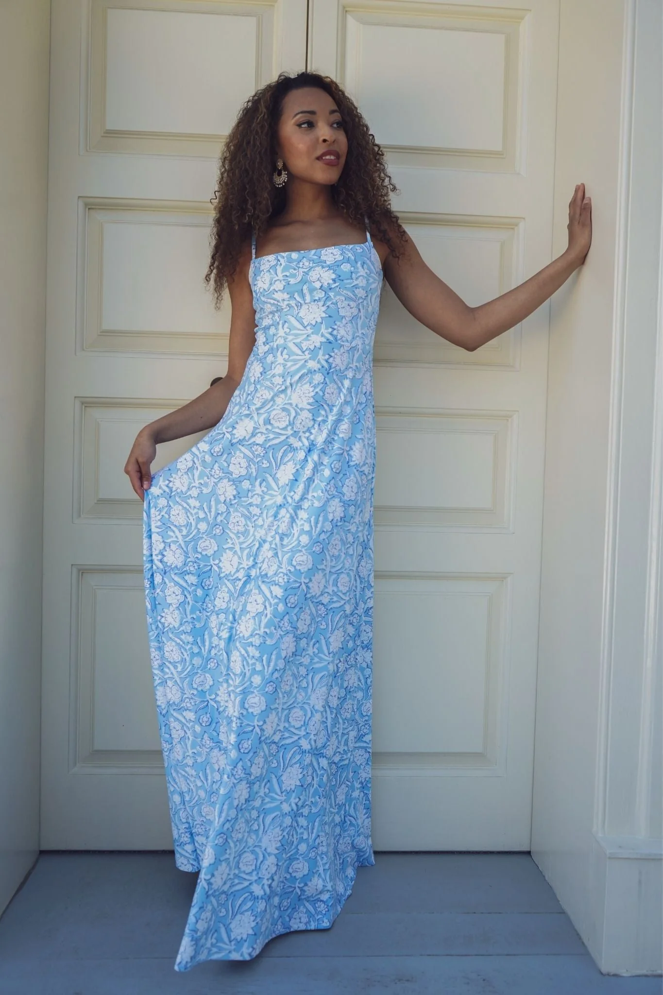 Brigette Dress in Ocean Mist - Image 6