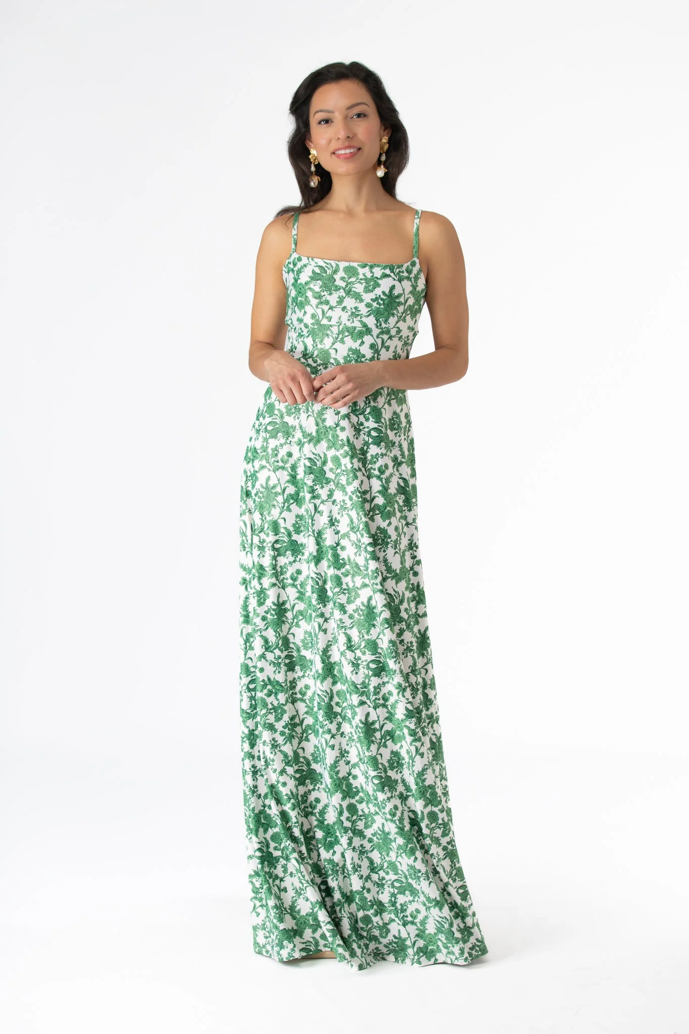 Brigette Dress in Rosemary Waltz - Image 3