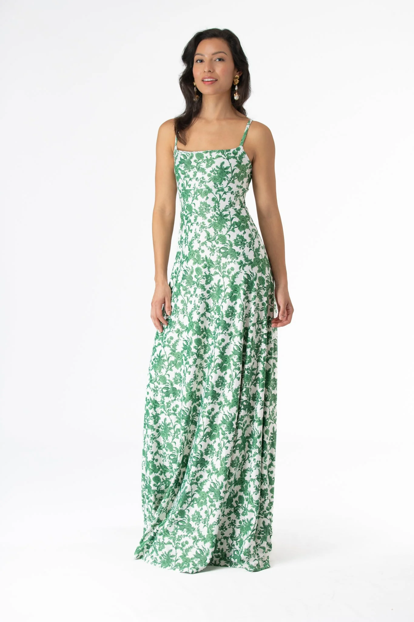 Brigette Dress in Rosemary Waltz - Image 4
