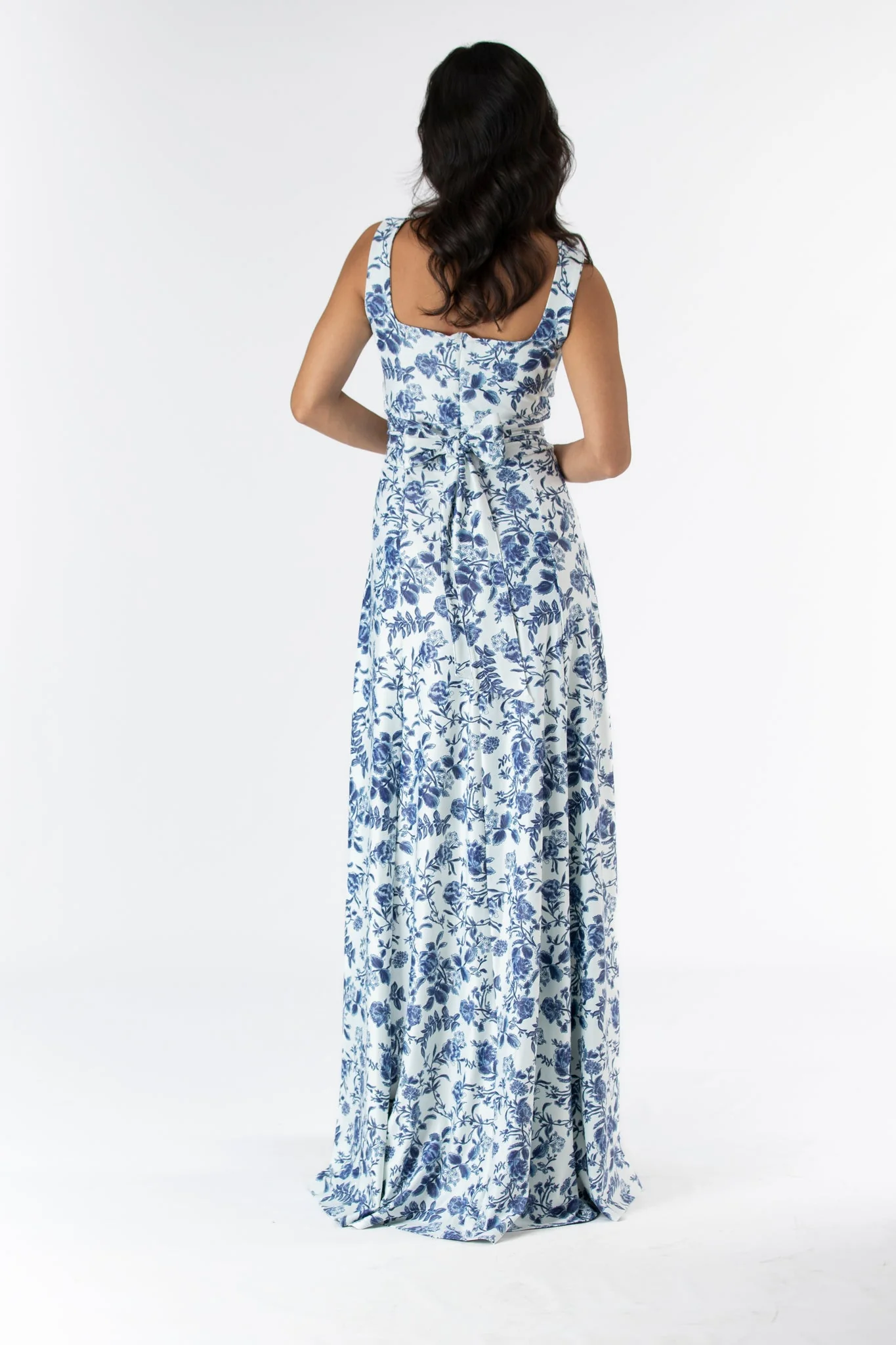 Cosette Dress in Evening Garden - Image 4
