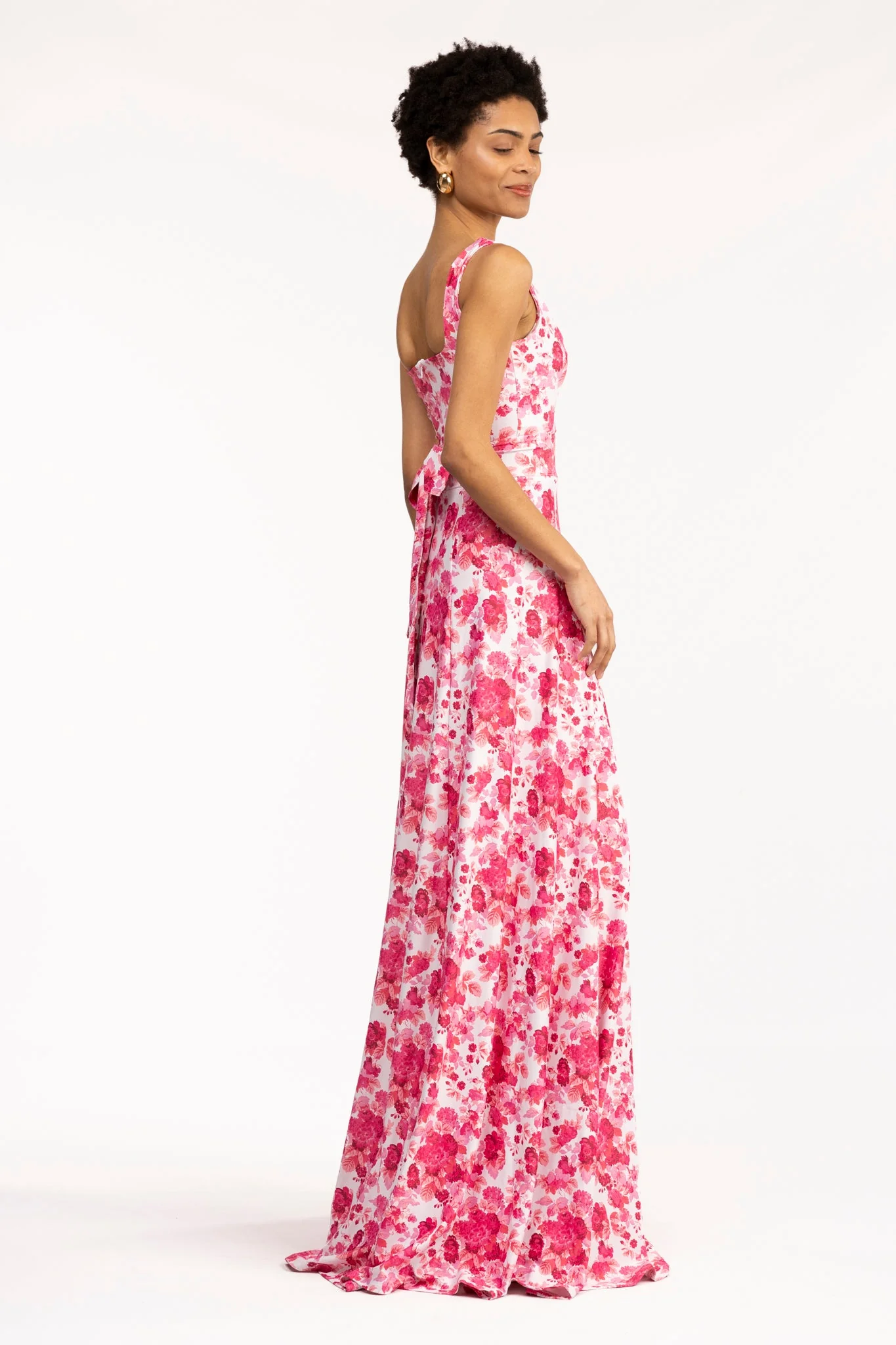 Cosette Dress in Raspberry Chateau - Image 4
