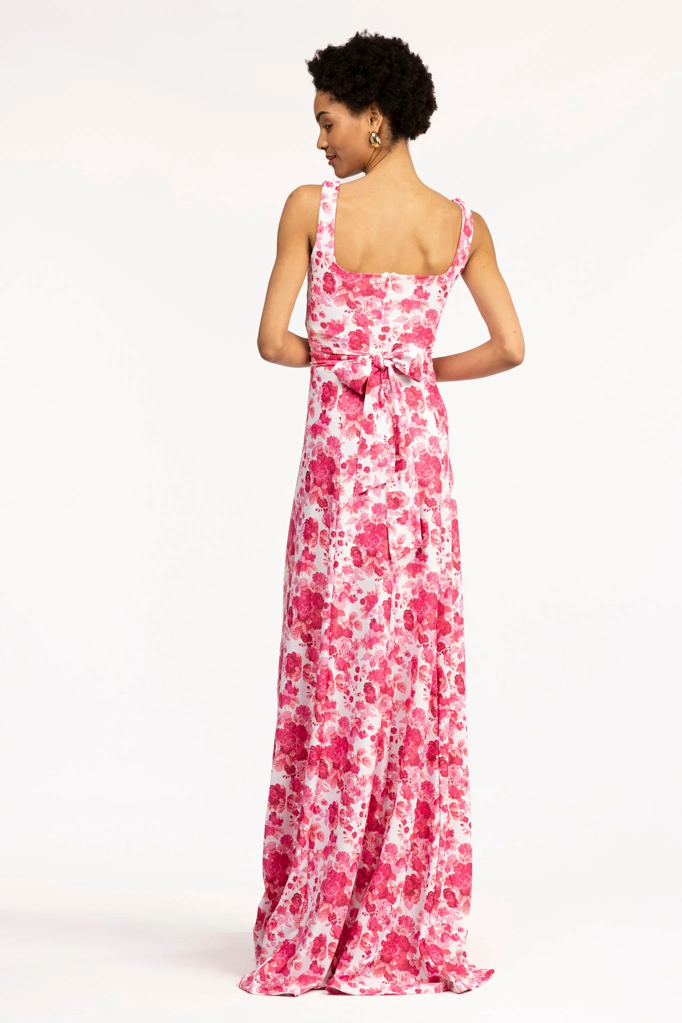 Cosette Dress in Raspberry Chateau - Image 5