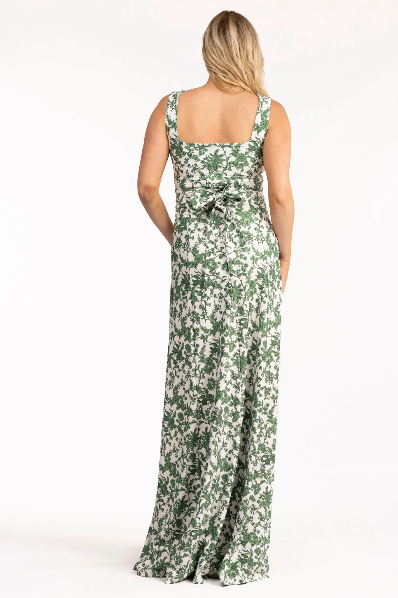 Cosette Dress in Rosemary Waltz - Image 3