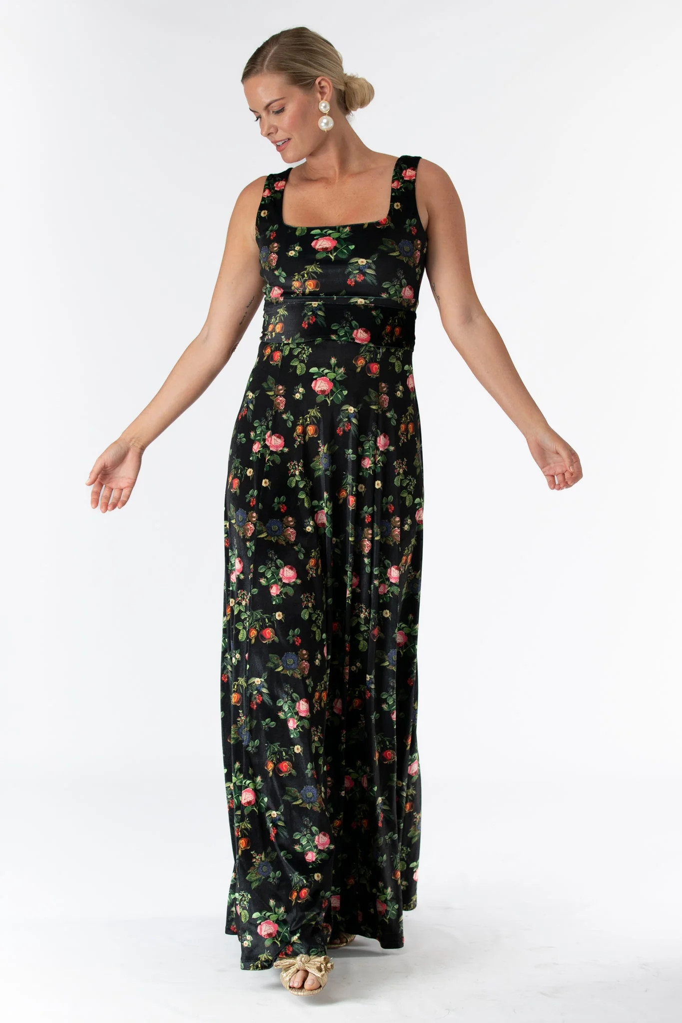 Cosette Dress in Forbidden Fruit - Image 4