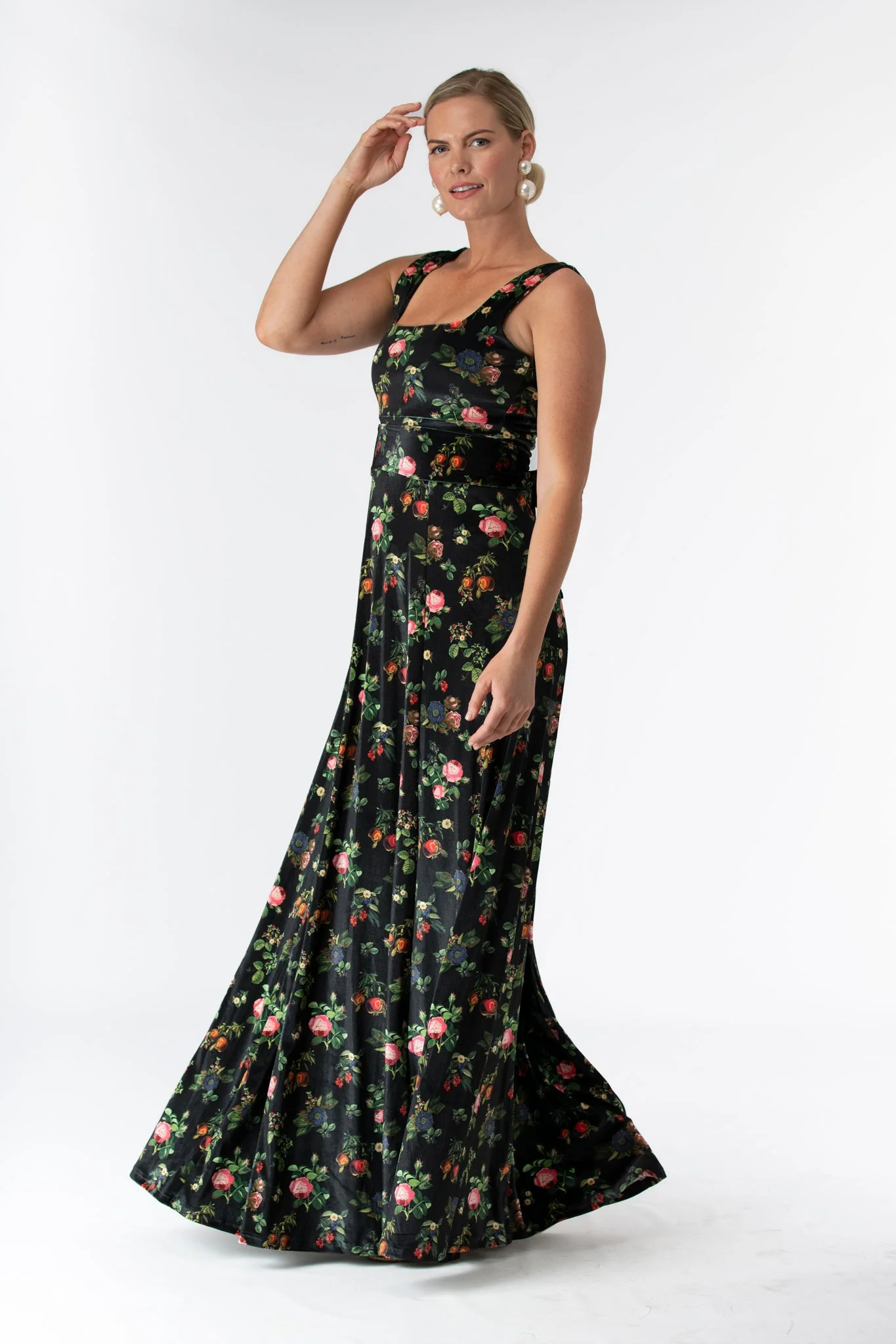 Cosette Dress in Forbidden Fruit - Image 5