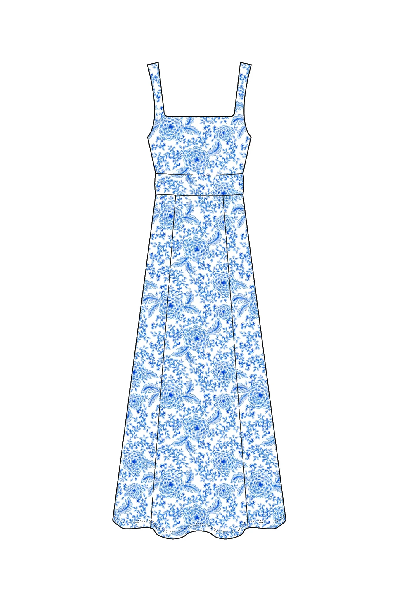 Cosette Dress in Zinnia Love - Image 5