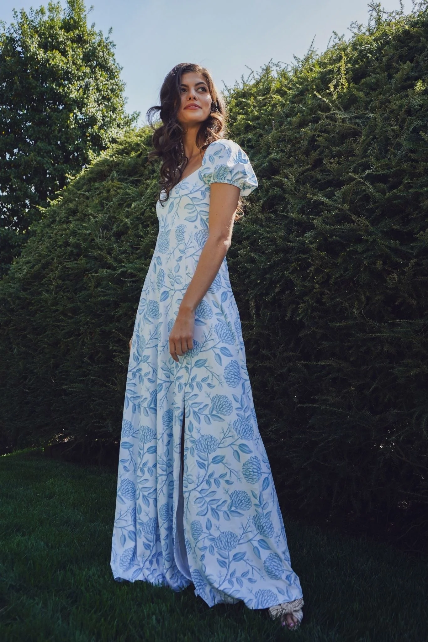 Elizabeth Dress in Dusty Bloom - Image 2