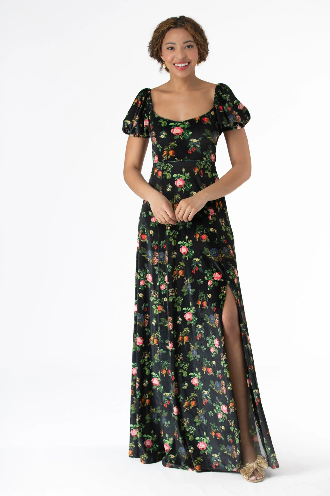 Elizabeth Dress in Forbidden Fruit - Image 2
