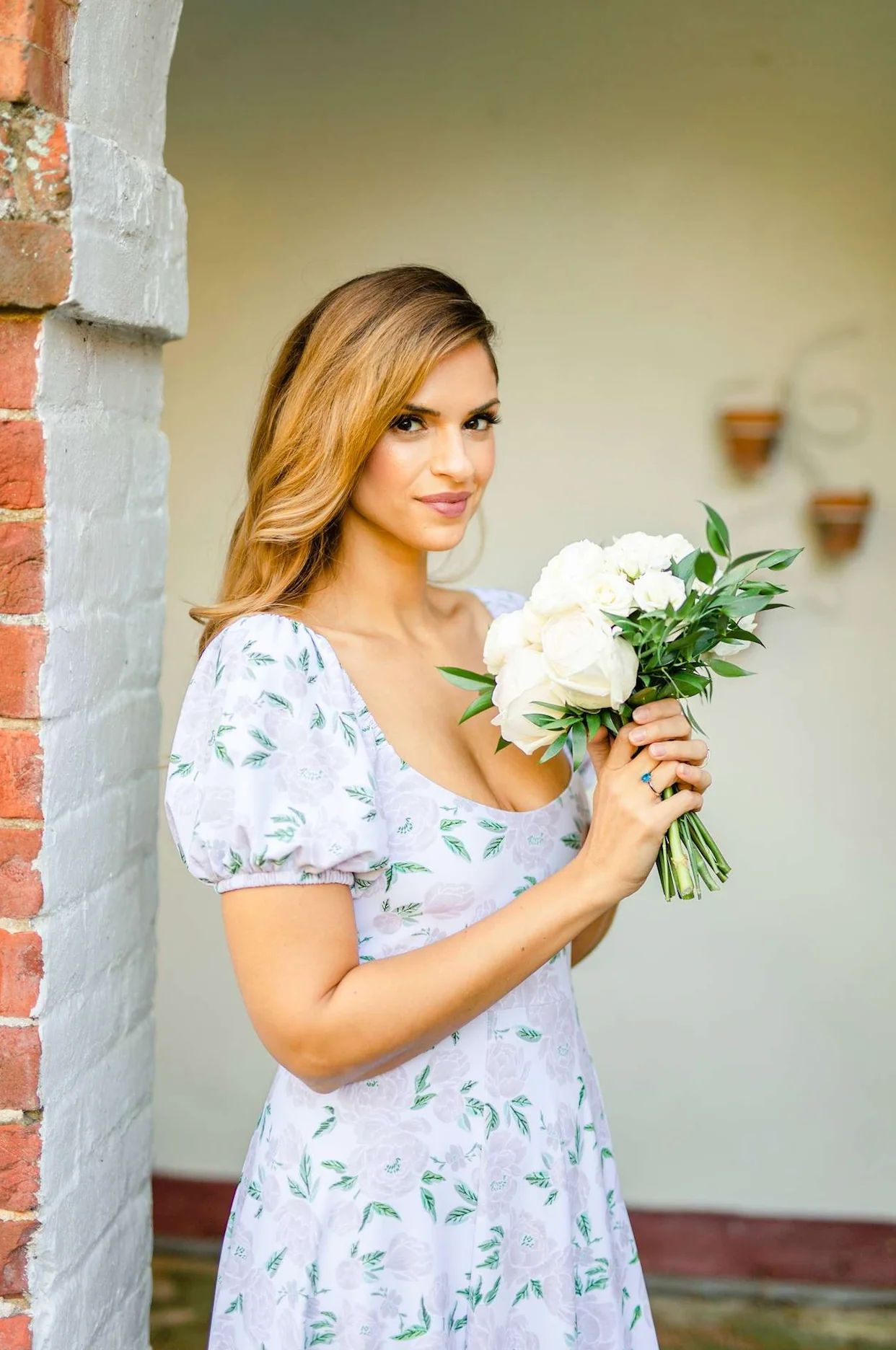 Elizabeth Dress in Peony Prosecco - Image 2