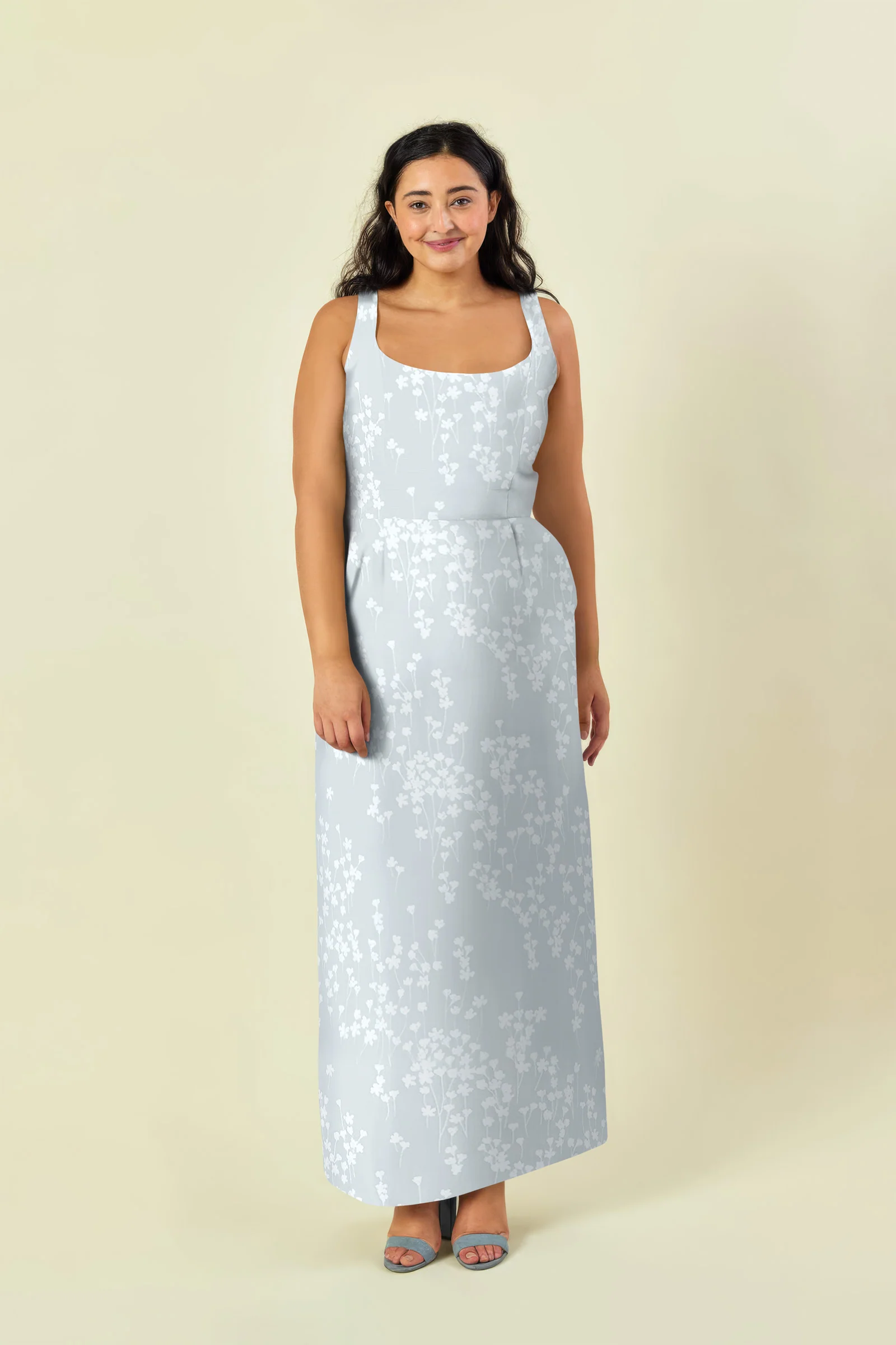 Emily Bodice with Brunch Skirt in Daisy Jacquard - Image 3