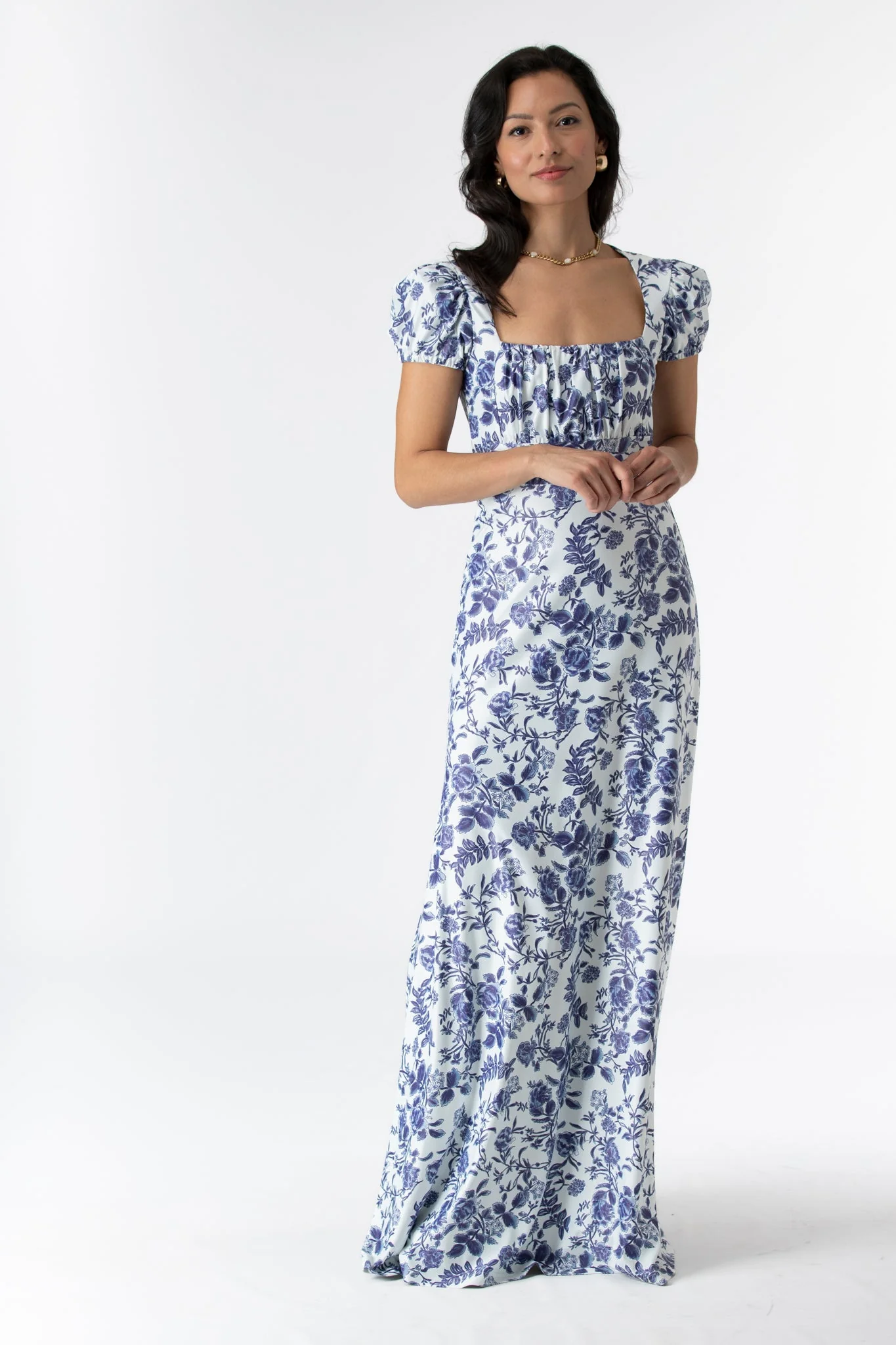 Estelle Dress in Evening Garden - Image 2
