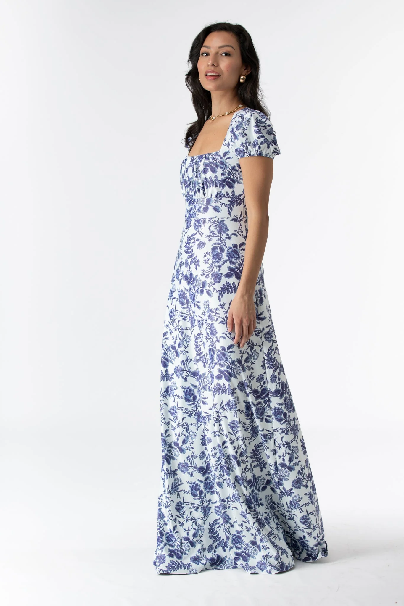 Estelle Dress in Evening Garden - Image 3