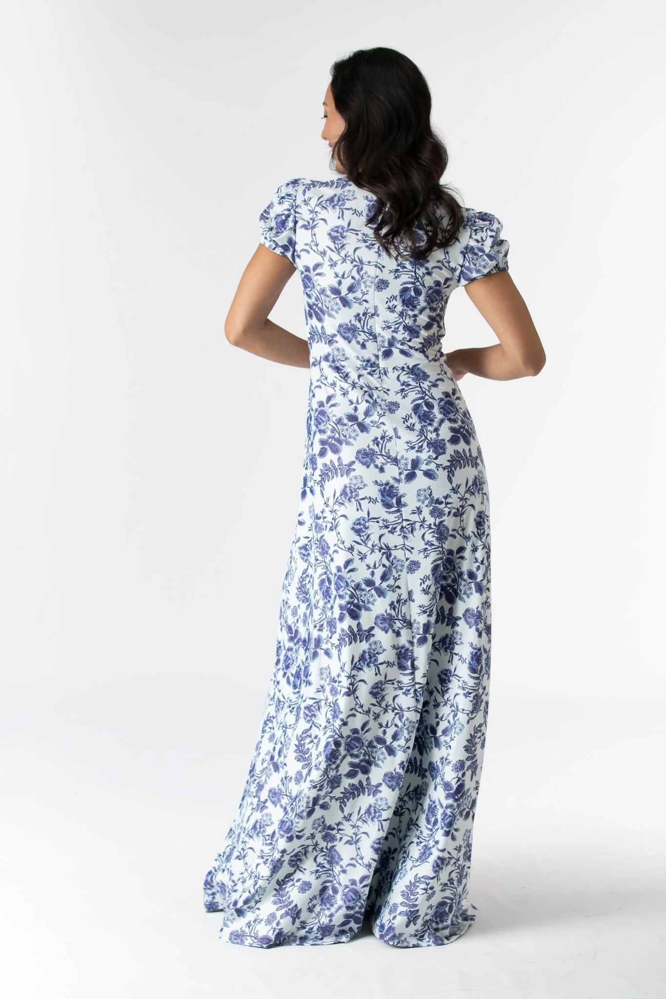 Estelle Dress in Evening Garden - Image 6