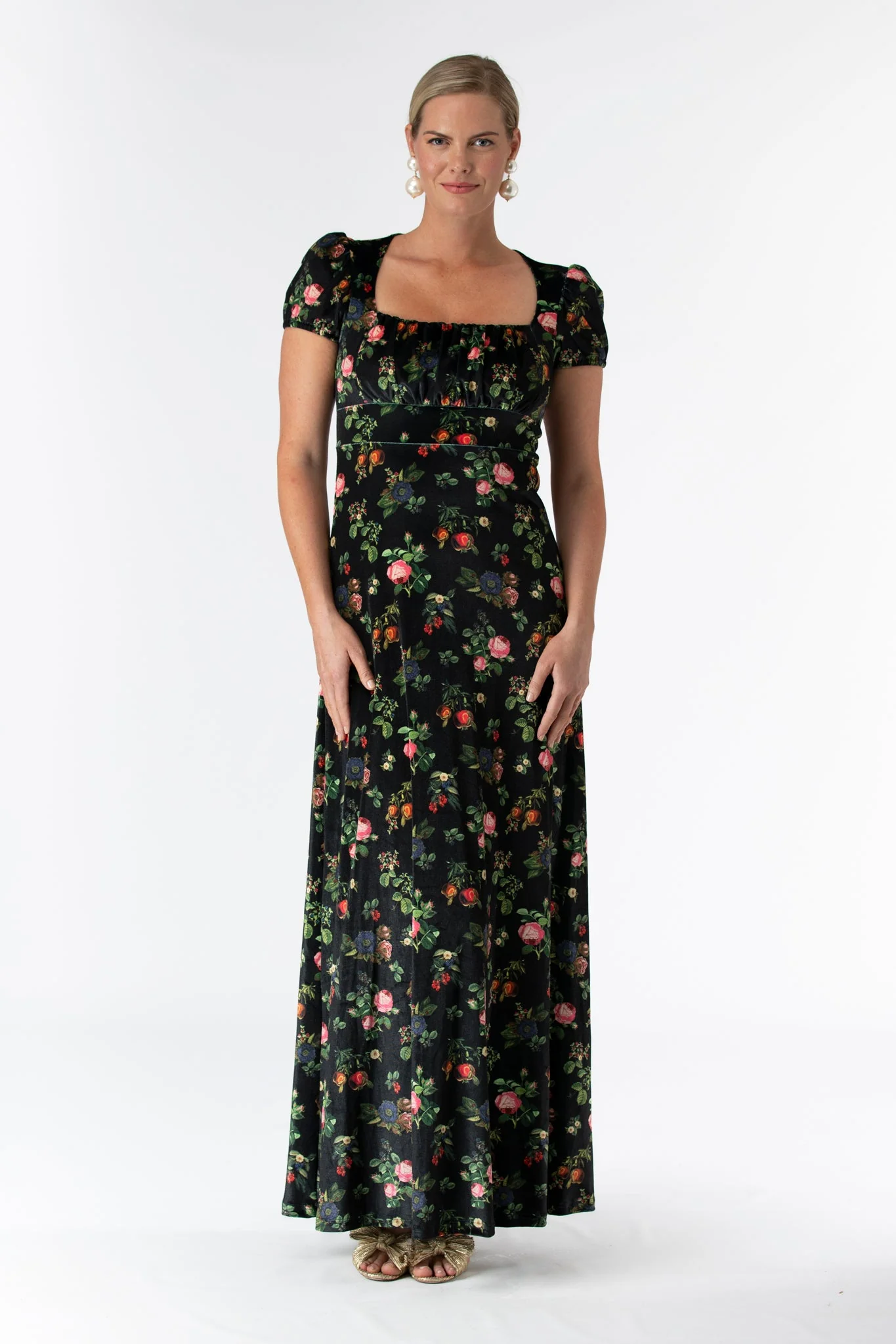 Estelle Dress in Forbidden Fruit - Image 2