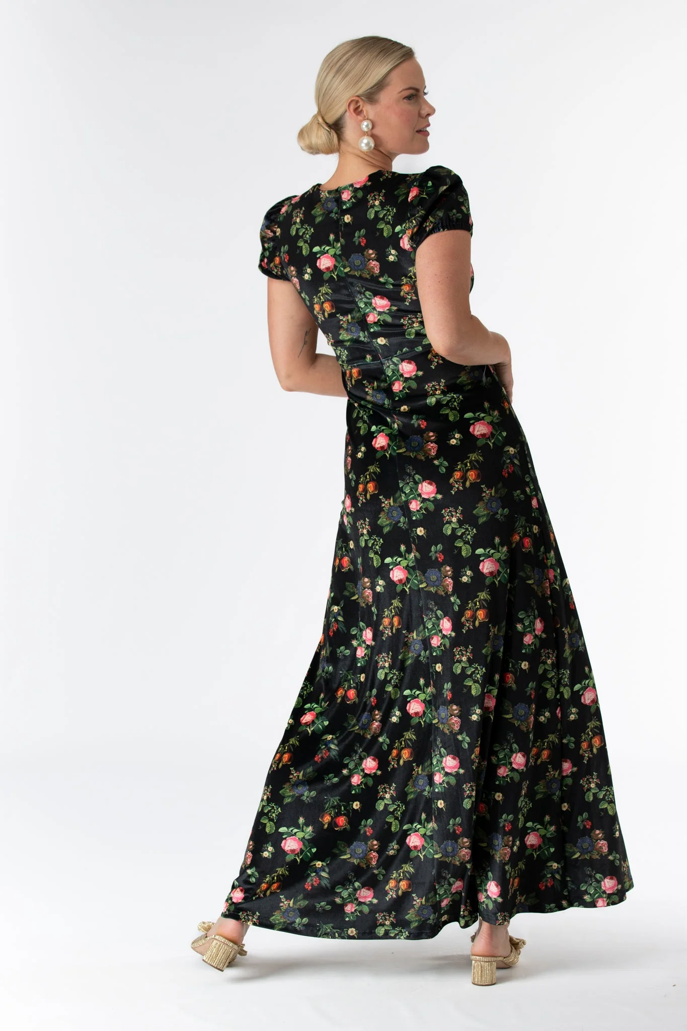 Estelle Dress in Forbidden Fruit - Image 5