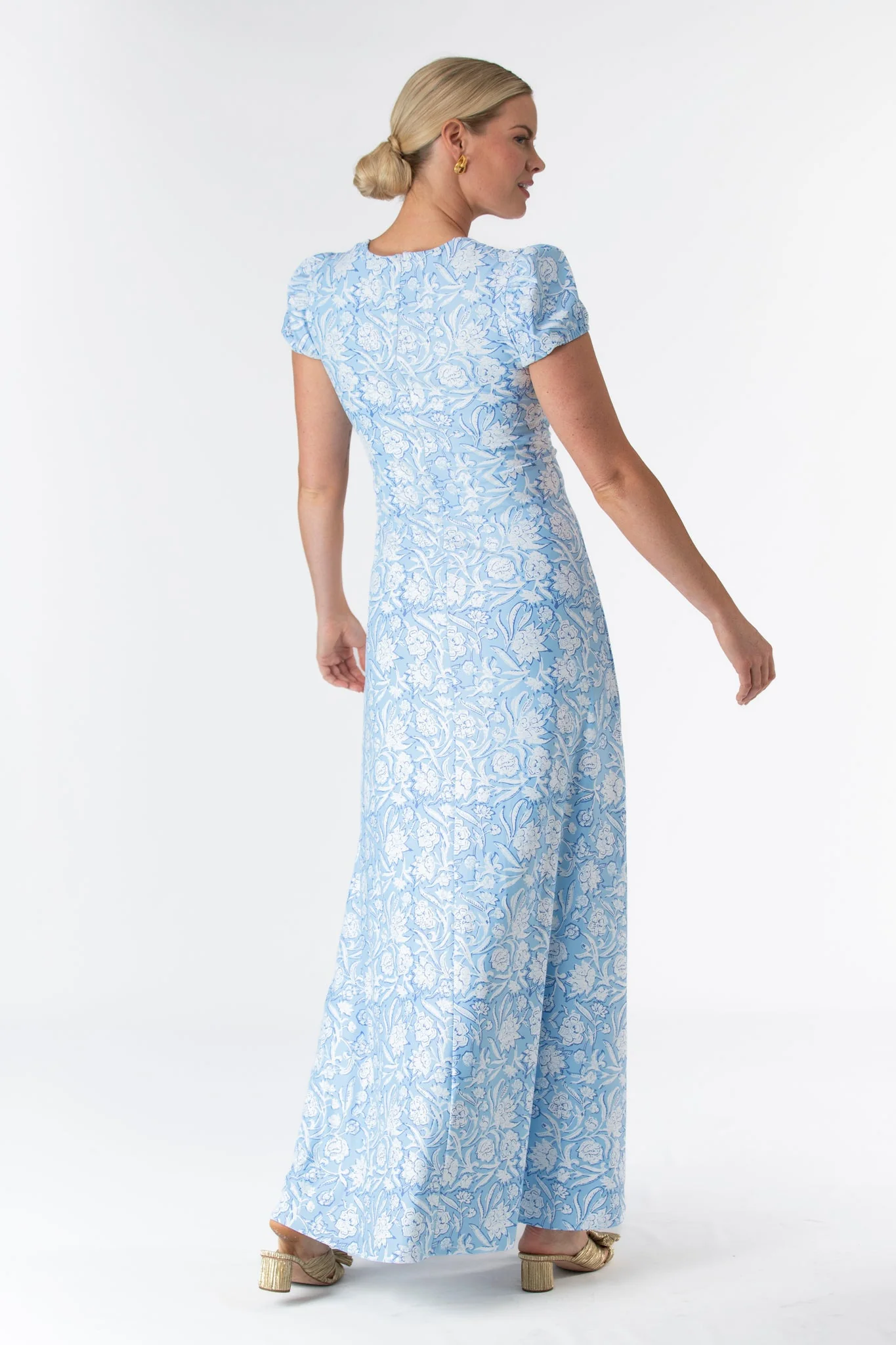 Estelle Dress in Ocean Mist - Image 5