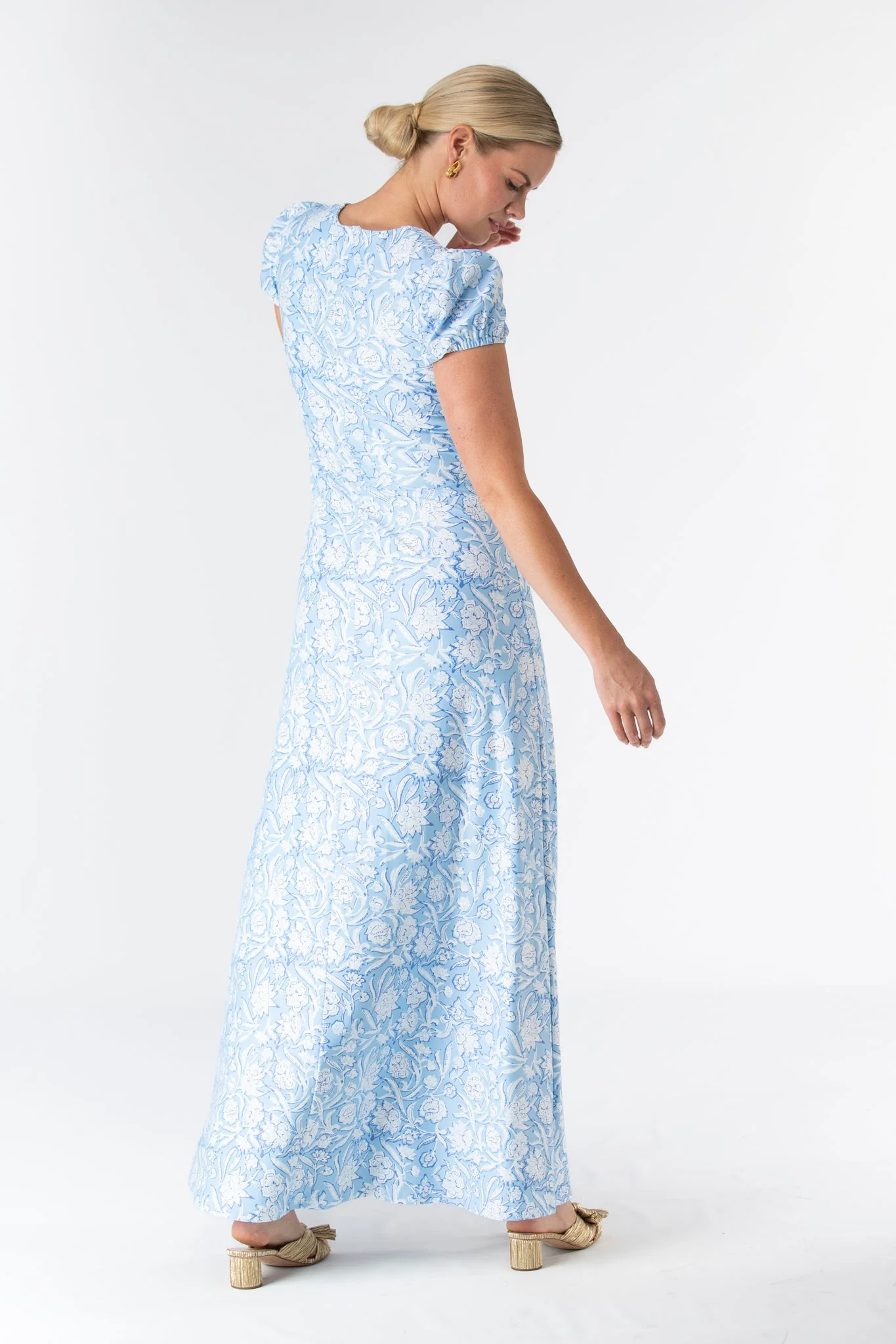 Estelle Dress in Ocean Mist - Image 6