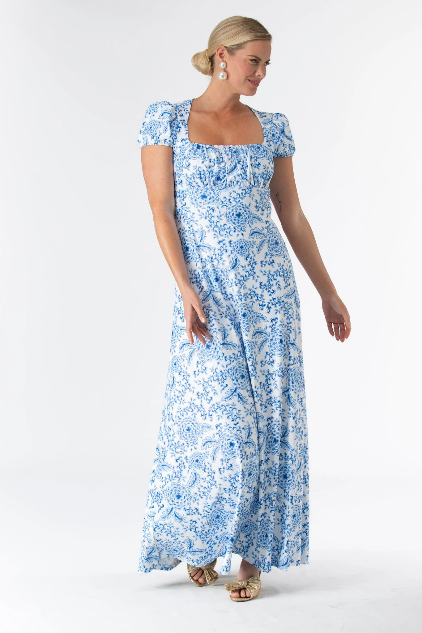 Estelle Dress in Zinnia Love - Image 3
