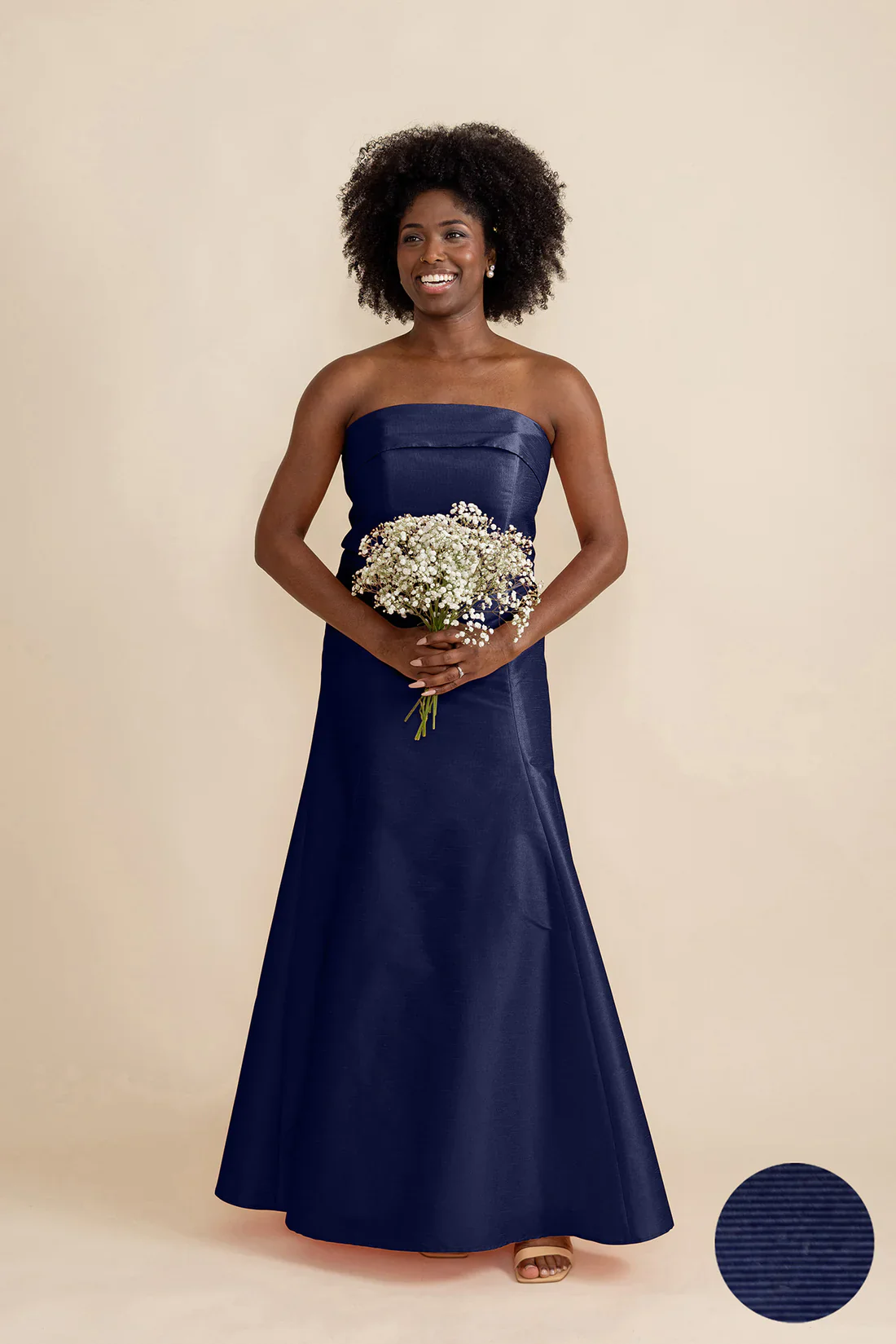 Eva Bodice with Trumpet Skirt in Drapey Bengaline - Image 11