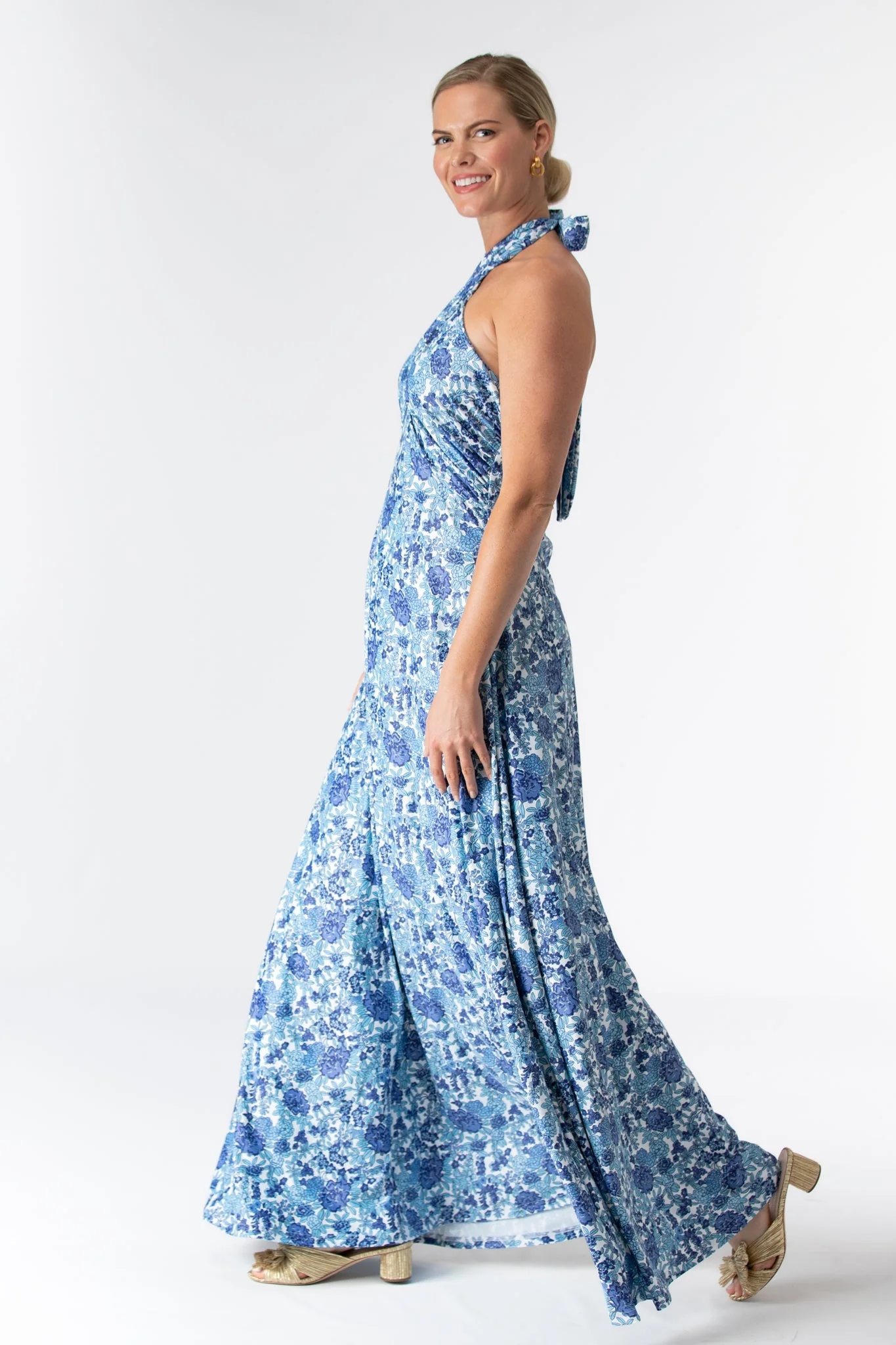 Fallon Dress in Porcelain Petals - Image 5