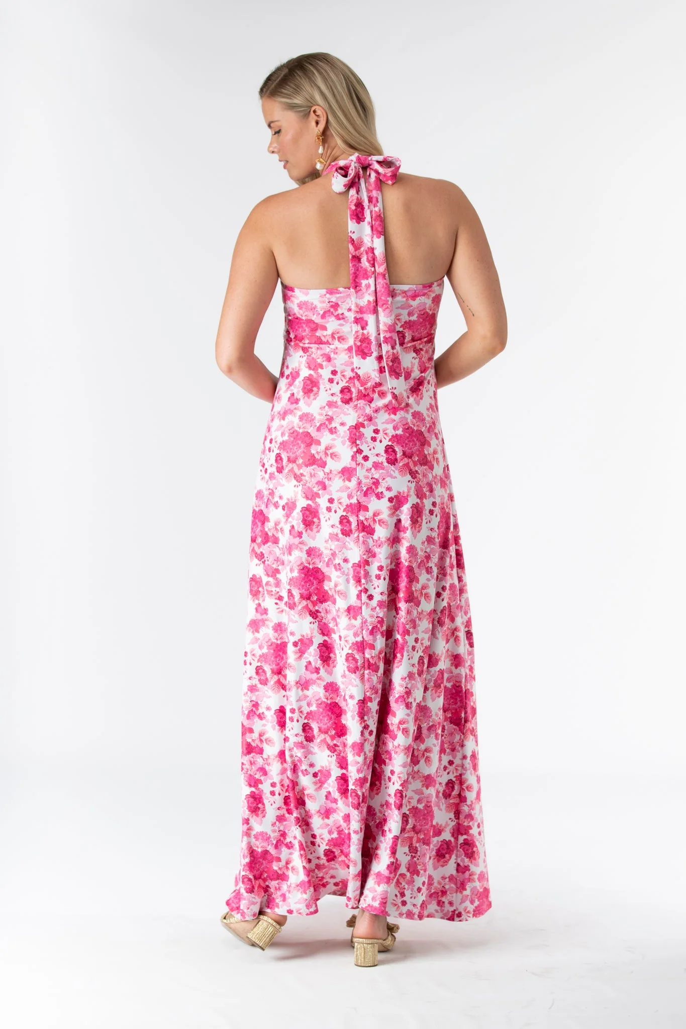 Fallon Dress in Raspberry Chateau - Image 6