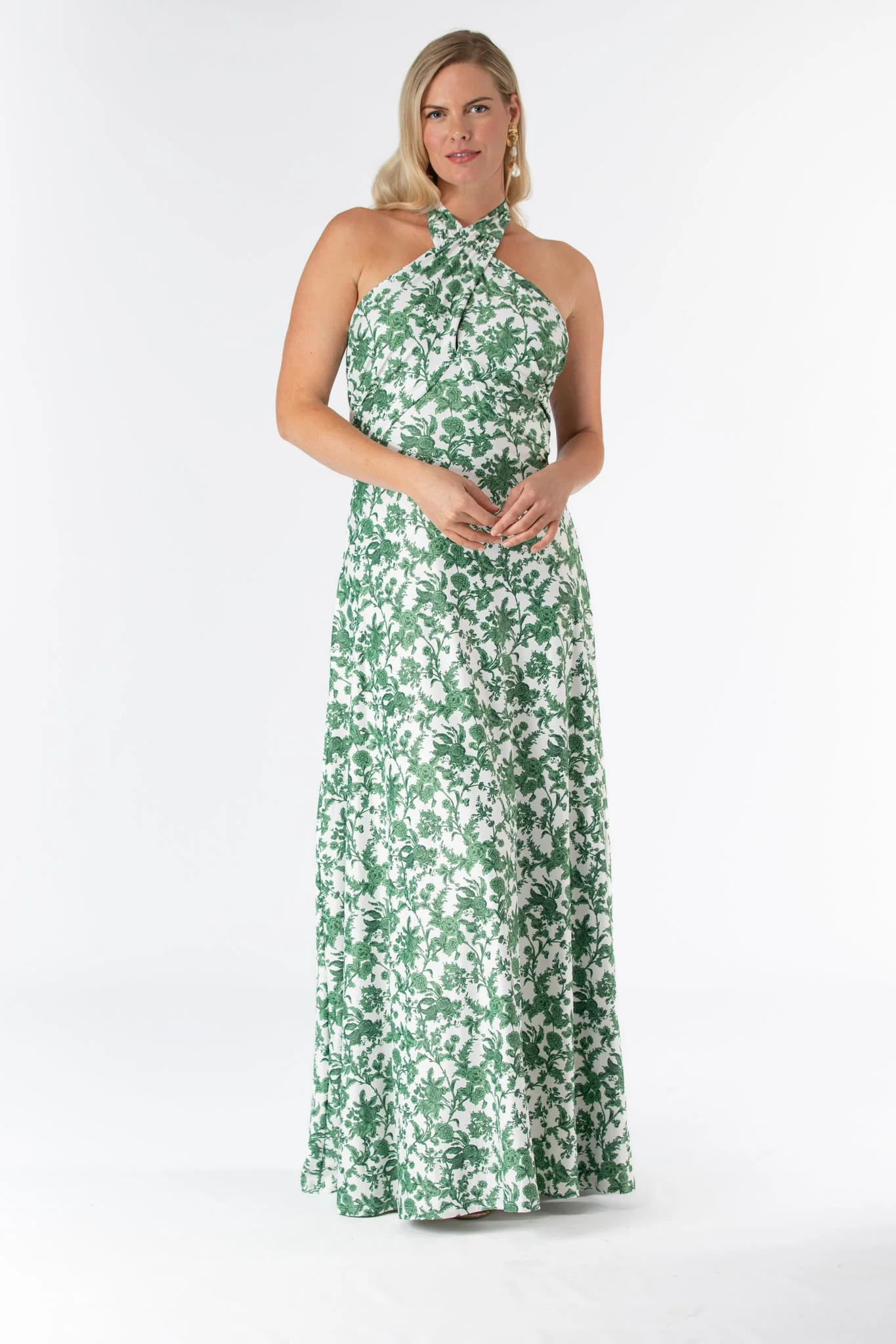 Fallon Dress in Rosemary Waltz