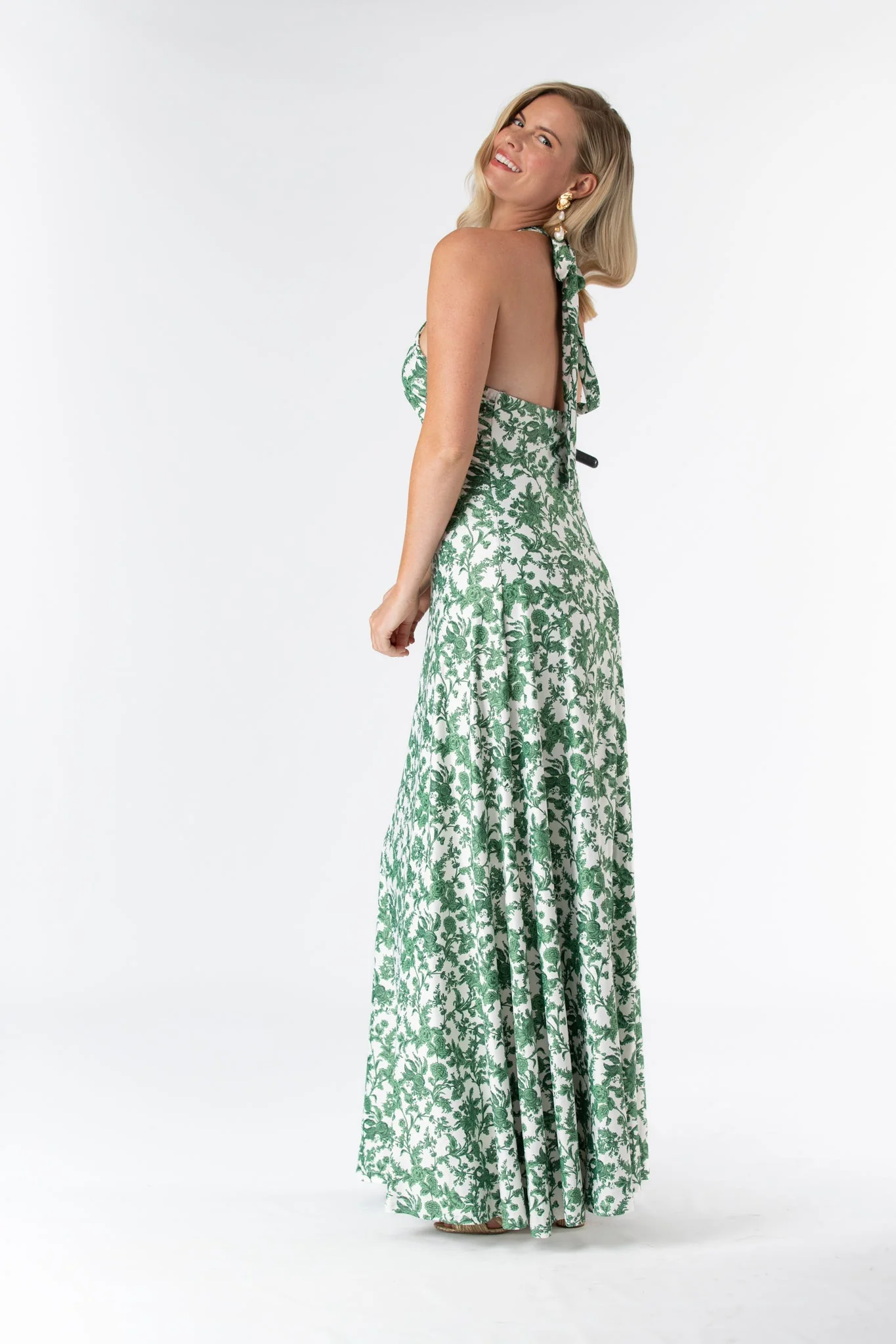 Fallon Dress in Rosemary Waltz - Image 5