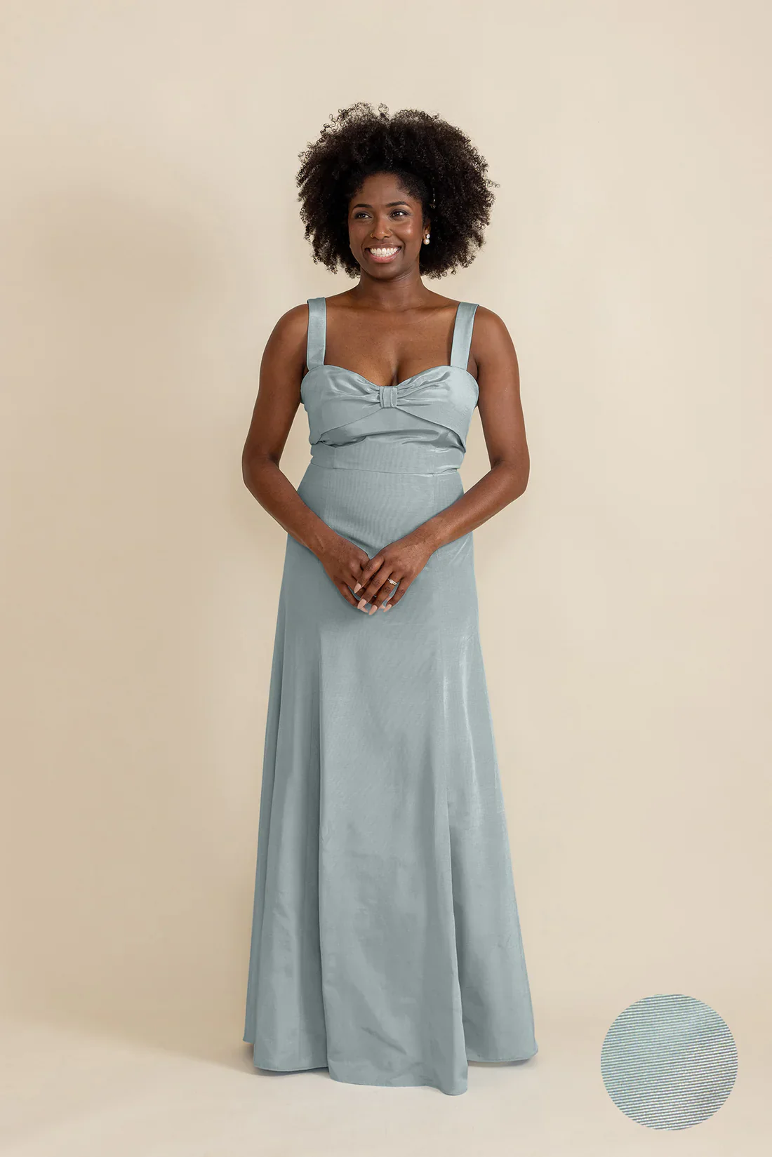 Grace Bodice with Trumpet Skirt in Drapey Bengaline - Image 11