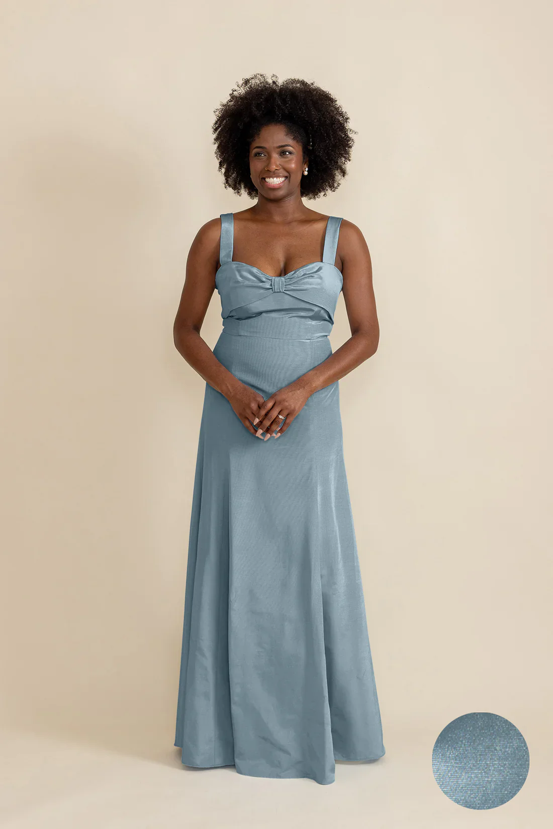 Grace Bodice with Trumpet Skirt in Drapey Bengaline - Image 12