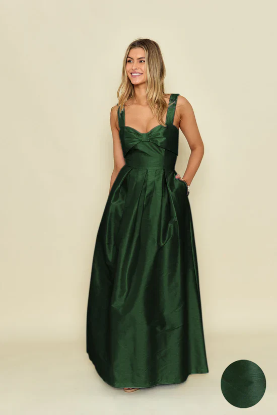 Grace Bodice with Dahlia Skirt in Shantung - Image 16