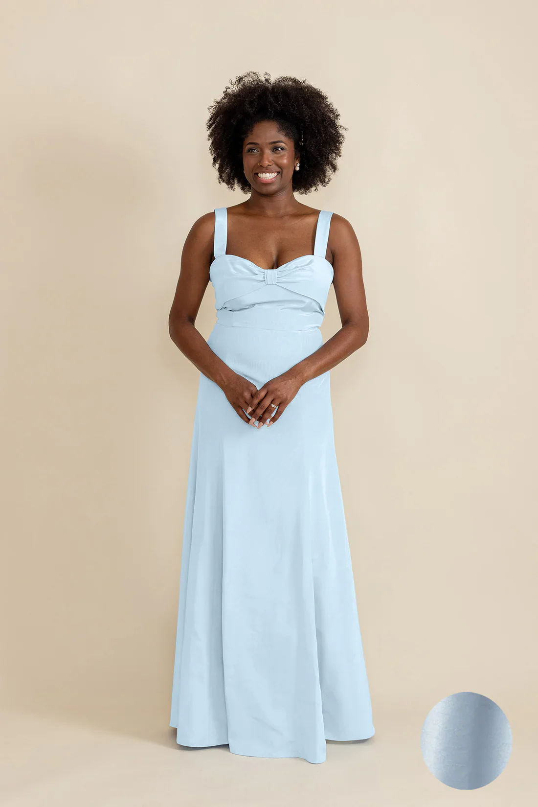 Grace Bodice with Trumpet Skirt in Shantung - Image 7