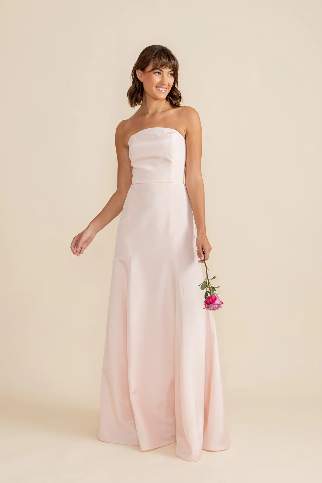 Hannah Bodice with Trumpet Skirt in Drapey Bengaline - Image 3