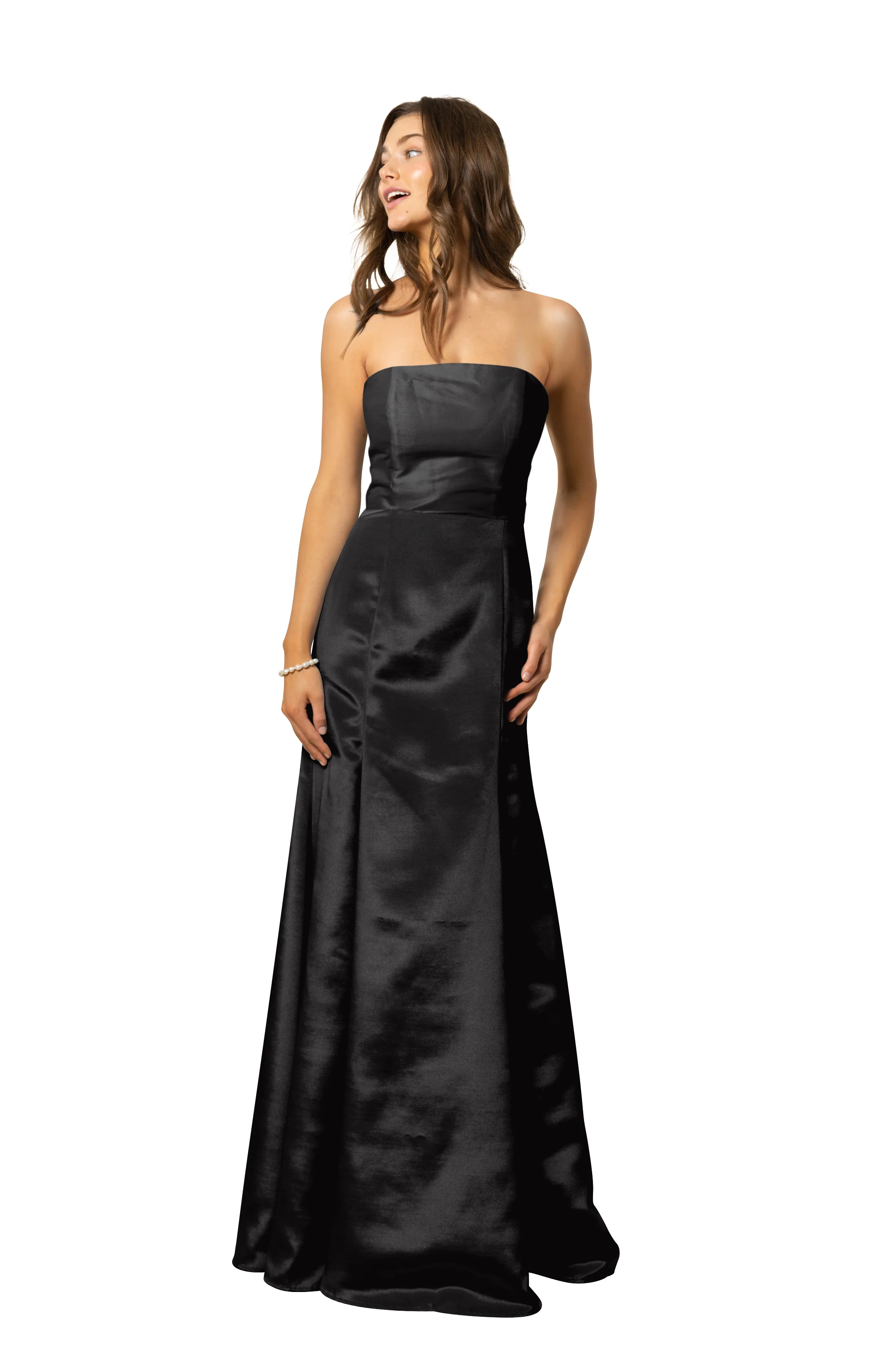 Hannah Bodice with Trumpet Skirt in Shantung - Image 3