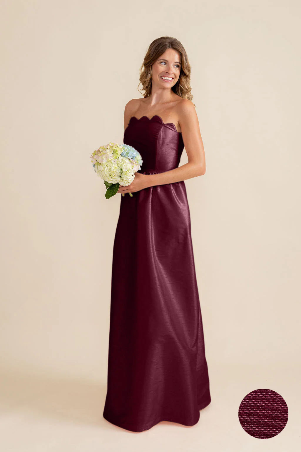 Hayes Bodice With Gathered Skirt in Drapey Bengaline - Image 10