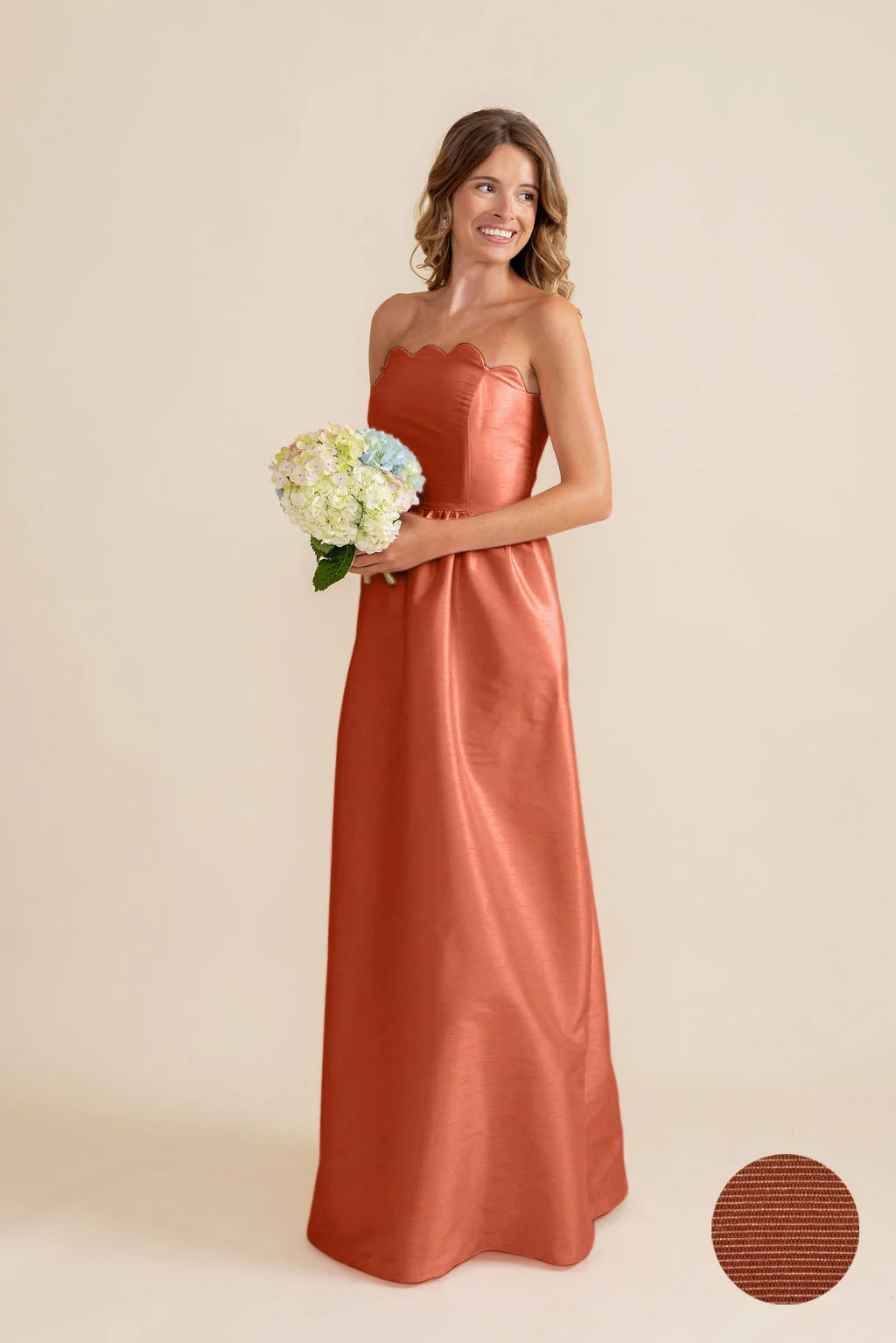 Hayes Bodice With Gathered Skirt in Drapey Bengaline - Image 11