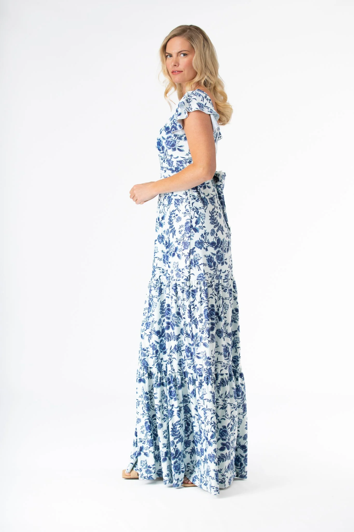 Isabella Dress in Evening Garden - Image 5