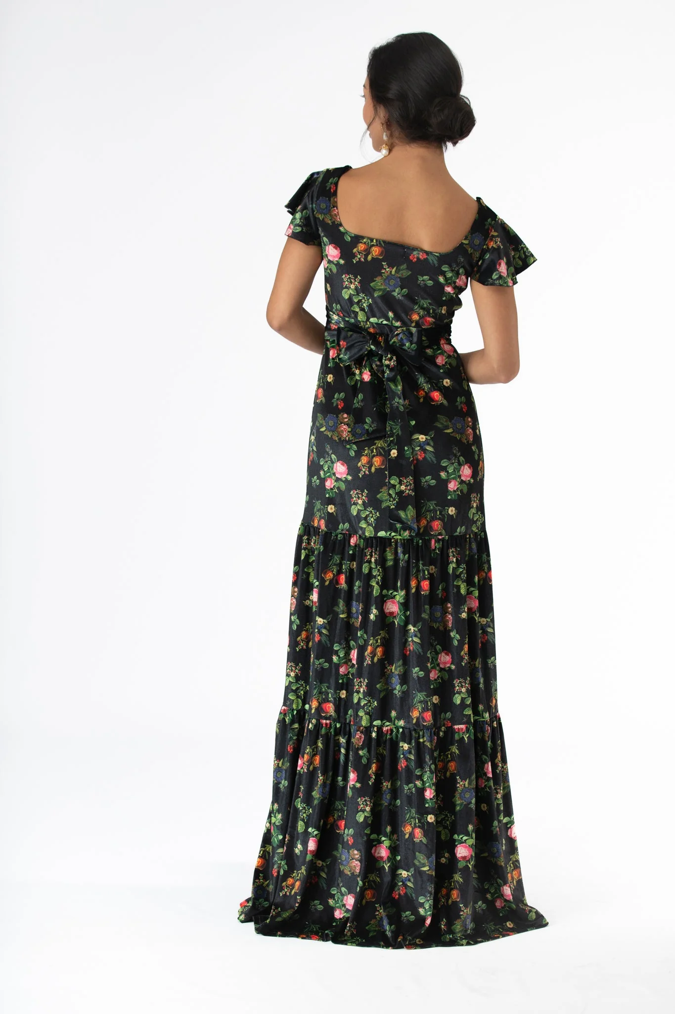 Isabella Dress in Forbidden Fruit - Image 5