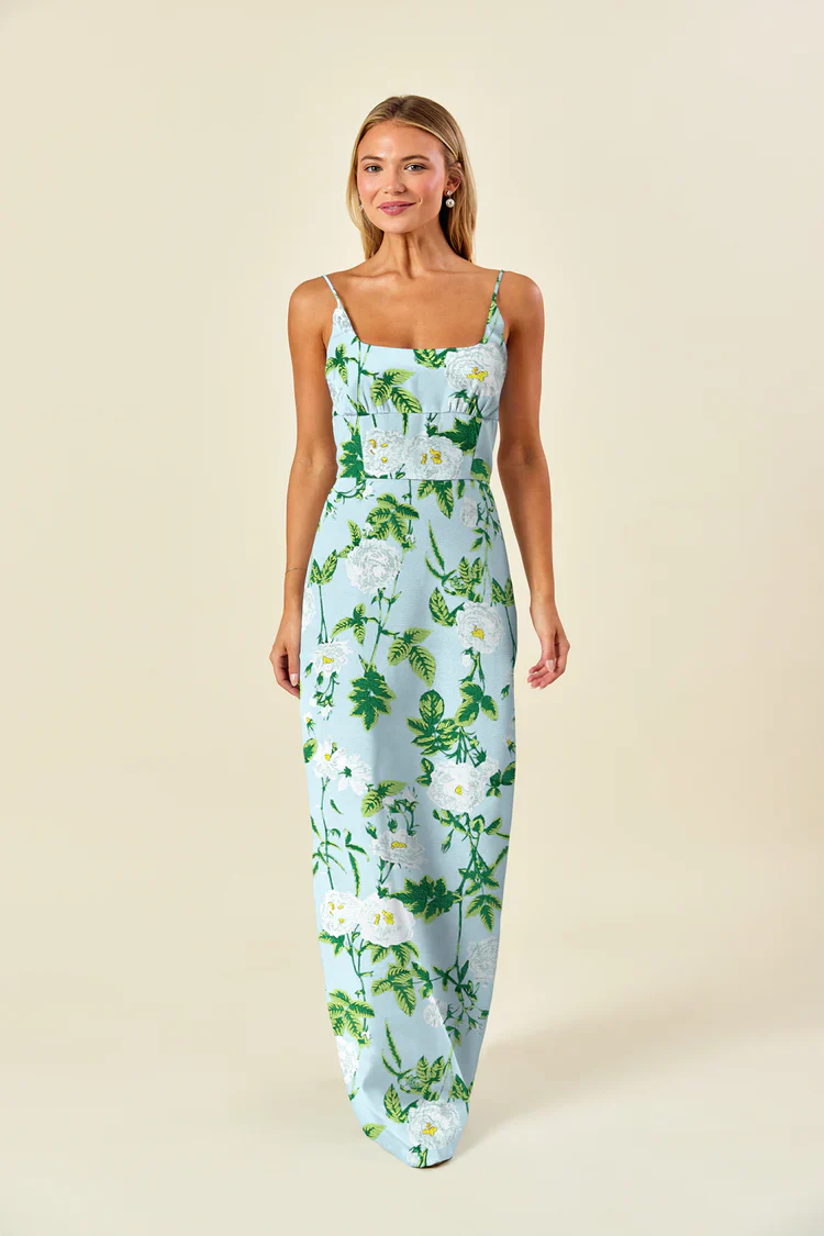Jane Bodice with Brunch Skirt in Camellia Jacquard - Image 3