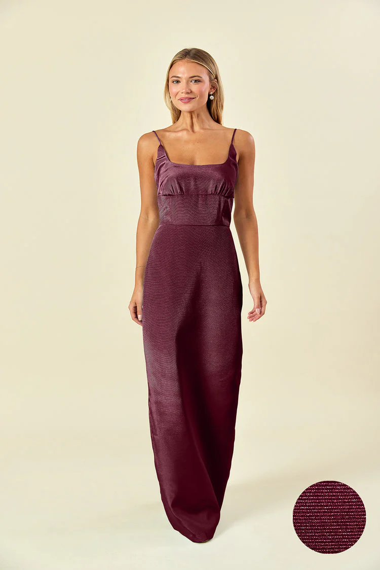 Jane Bodice with Straight Skirt in Drapey Bengaline - Image 15