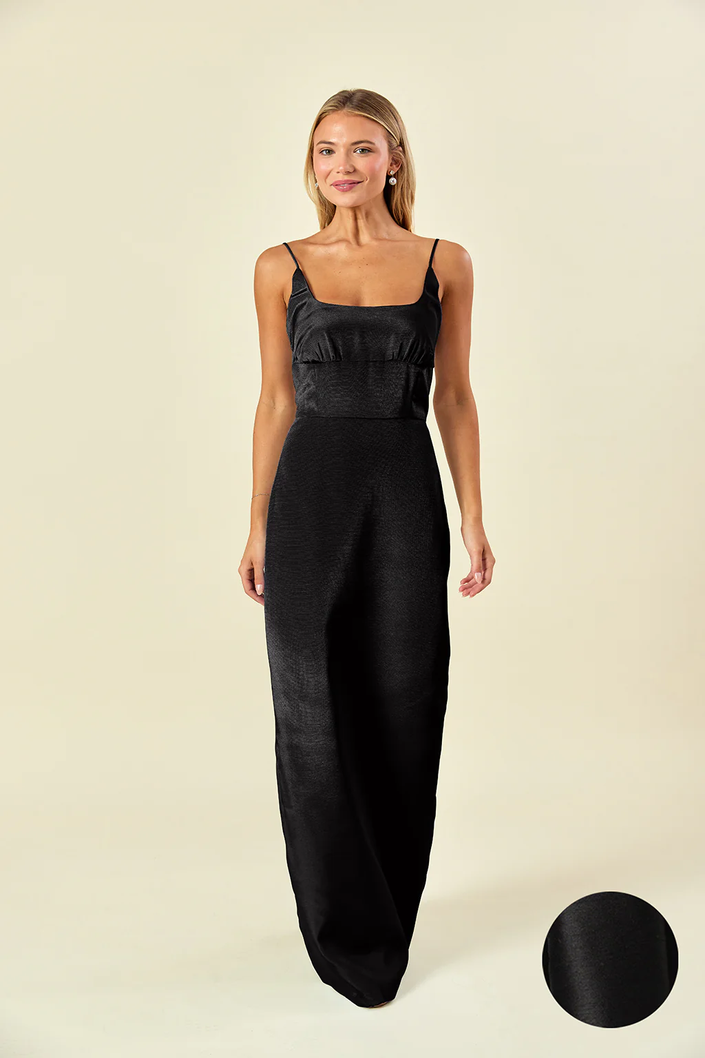 Jane Bodice with Straight Skirt in Shantung - Image 13