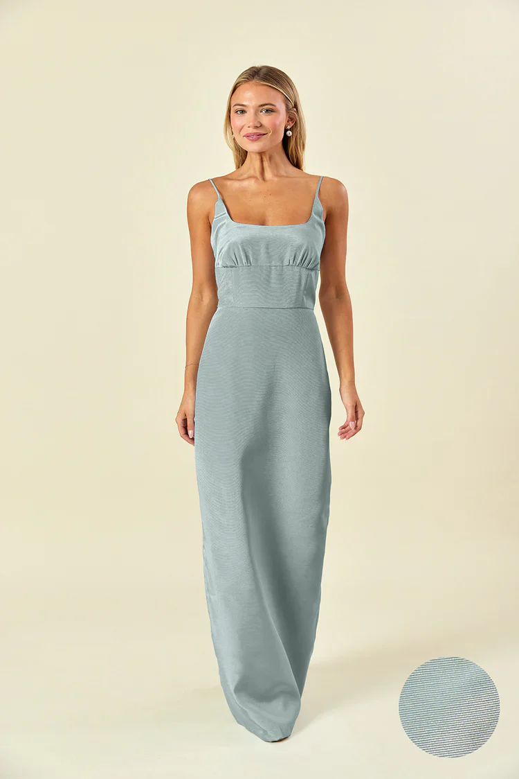 Jane Bodice with Trumpet Skirt in Drapey Bengaline - Image 11