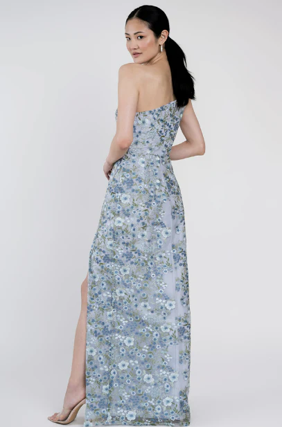Jenny Yoo Bridesmaid Dress Bristol in Ophelia Embroidered Tulle - Image 2
