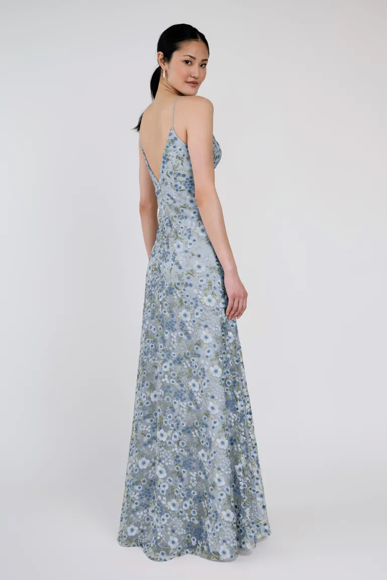 Jenny Yoo Bridesmaid Dress Julianna in Ophelia Embroidered Tulle - Image 4