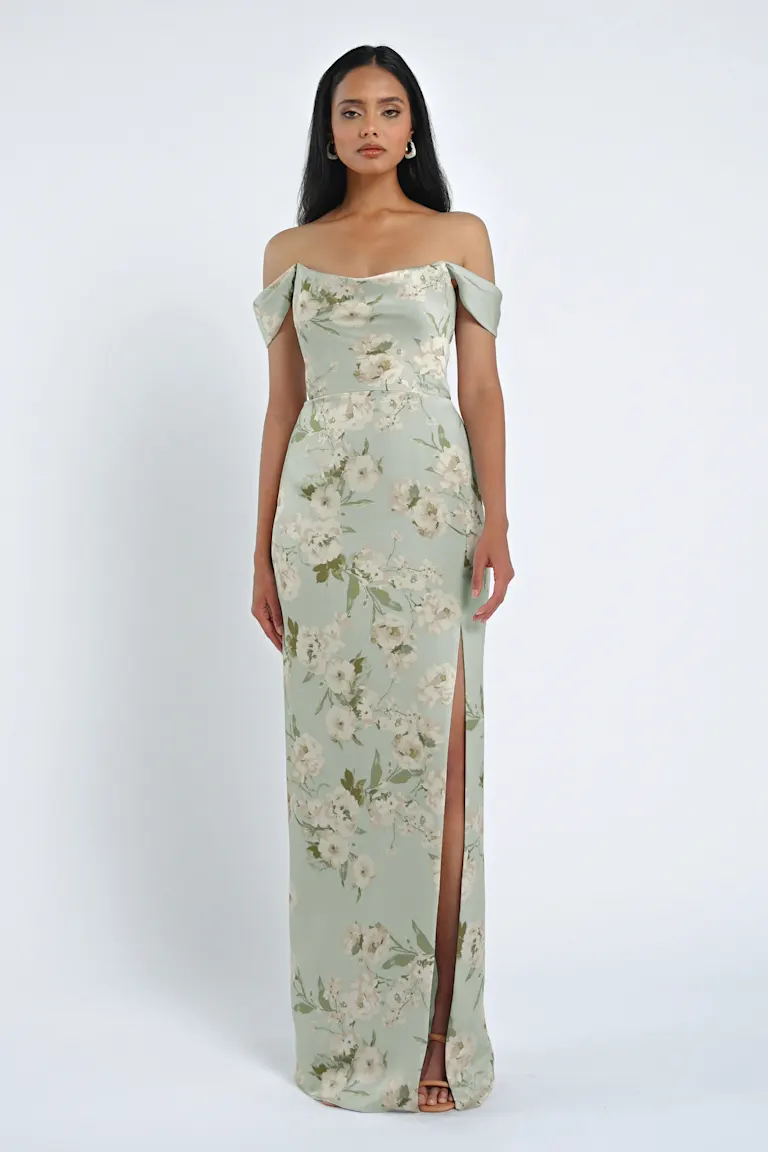 Jenny Yoo Bridesmaid Dress Sawyer Verona Print