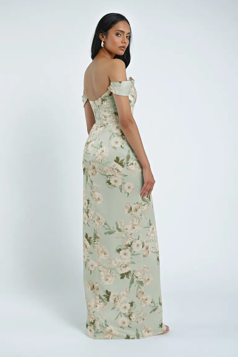 Jenny Yoo Bridesmaid Dress Sawyer Verona Print - Image 2