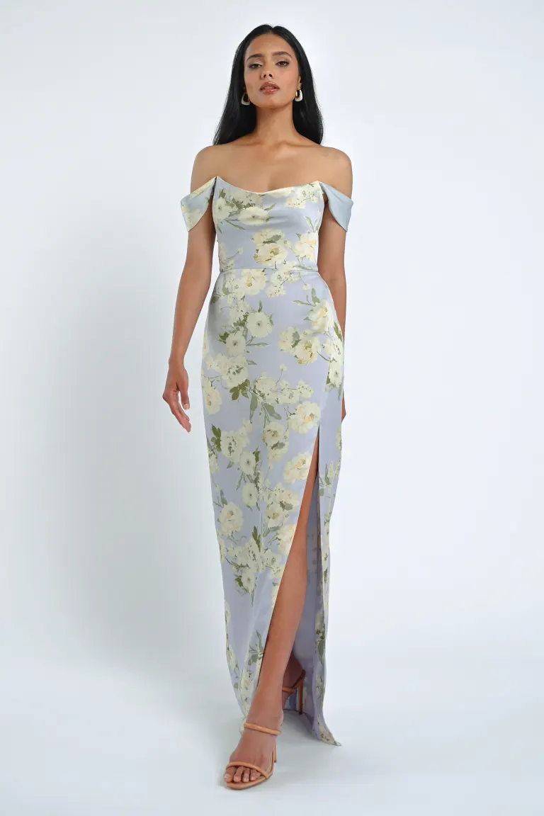 Jenny Yoo Bridesmaid Dress Sawyer Verona Print - Image 4
