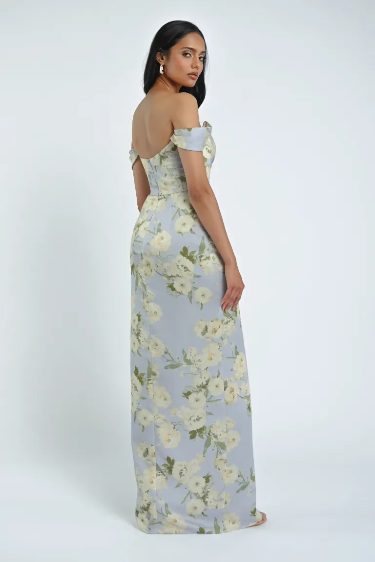Jenny Yoo Bridesmaid Dress Sawyer Verona Print - Image 5