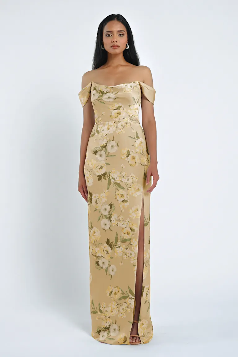 Jenny Yoo Bridesmaid Dress Sawyer Verona Print - Image 6