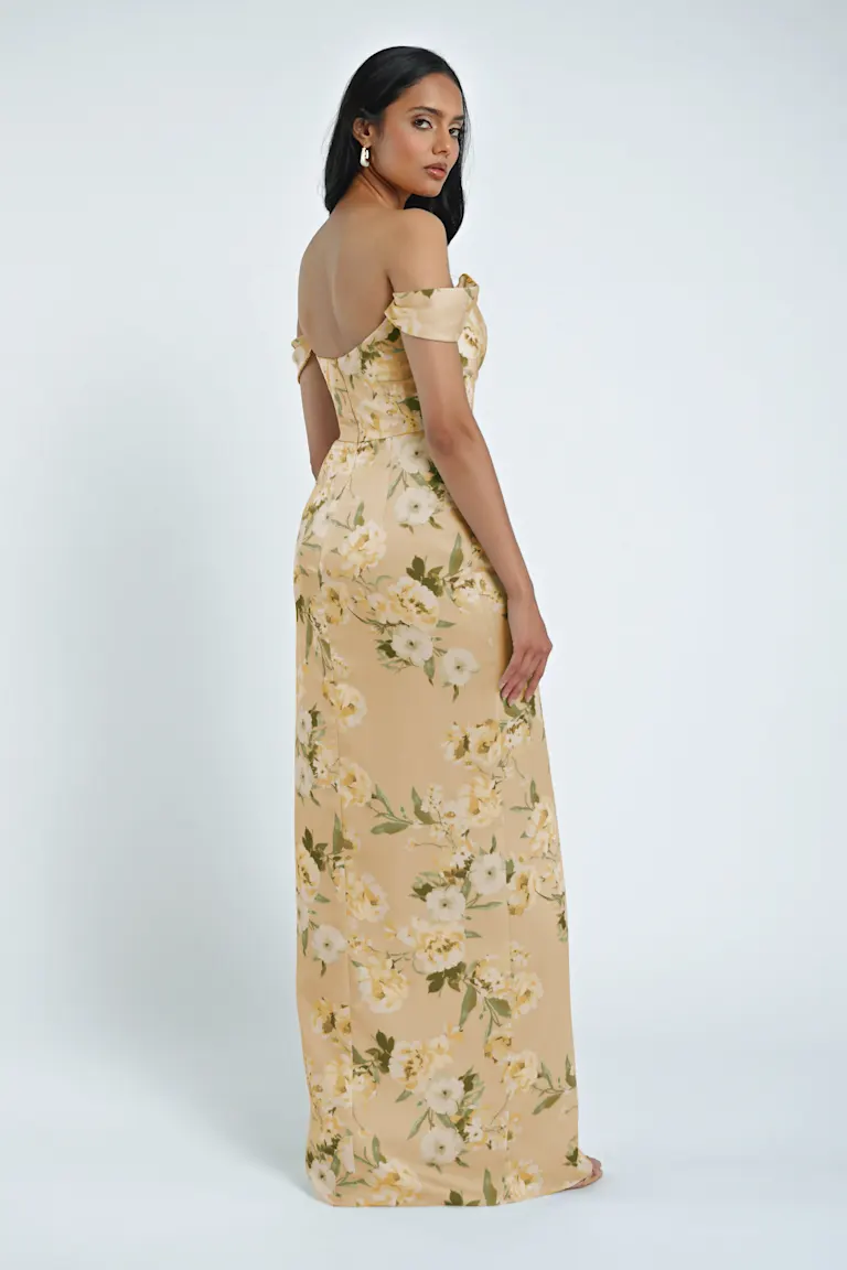 Jenny Yoo Bridesmaid Dress Sawyer Verona Print - Image 7