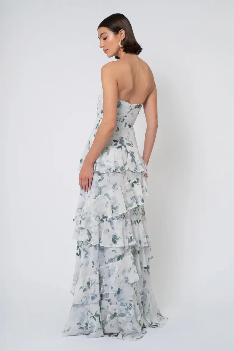 Jenny Yoo Bridesmaid Dress Simona Print - Image 4